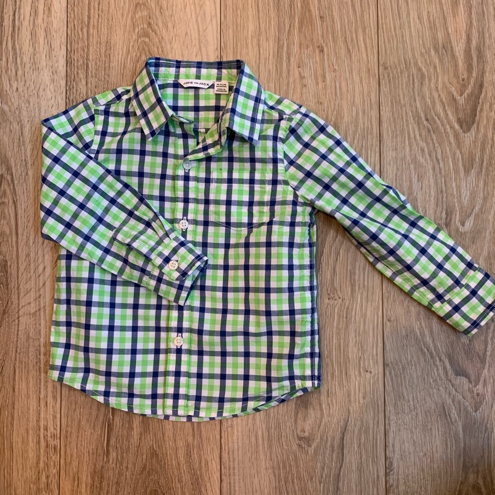 Toddler Boys Button Down